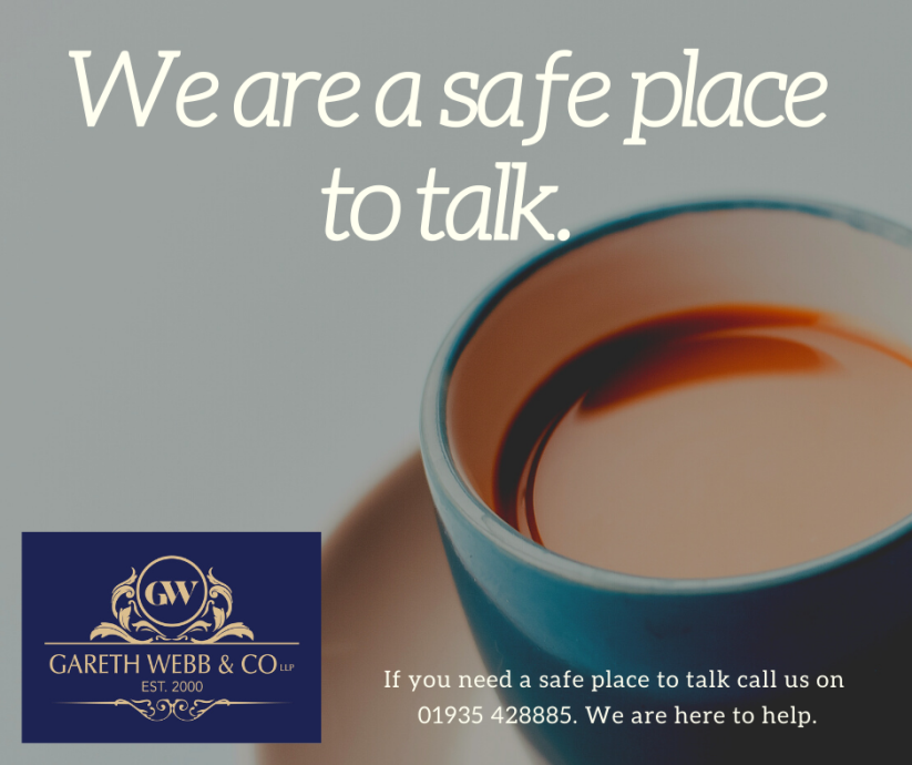 We're a safe place to talk